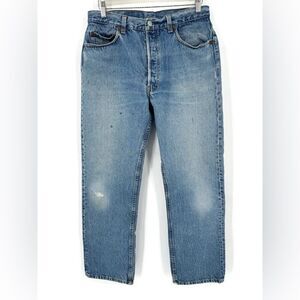 Vintage Levi’s 501 Jeans Altered and Distressed Late 80’s Early 90's